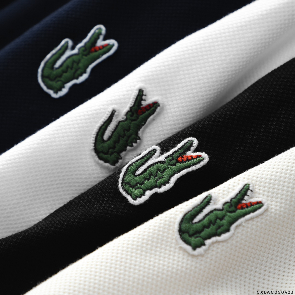 Áo thun POLO L.C viền chỉ vàng, chất vải cotton mềm mịn, Áo POLO nam thoáng mát, chuẩn form, sang trọng - Takeplace