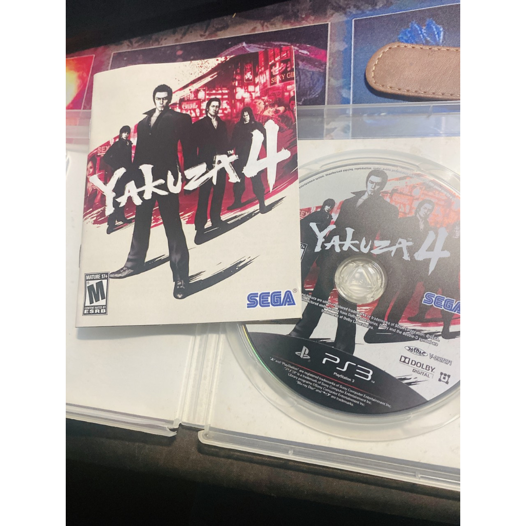 Yakuza 4 đĩa game PS3