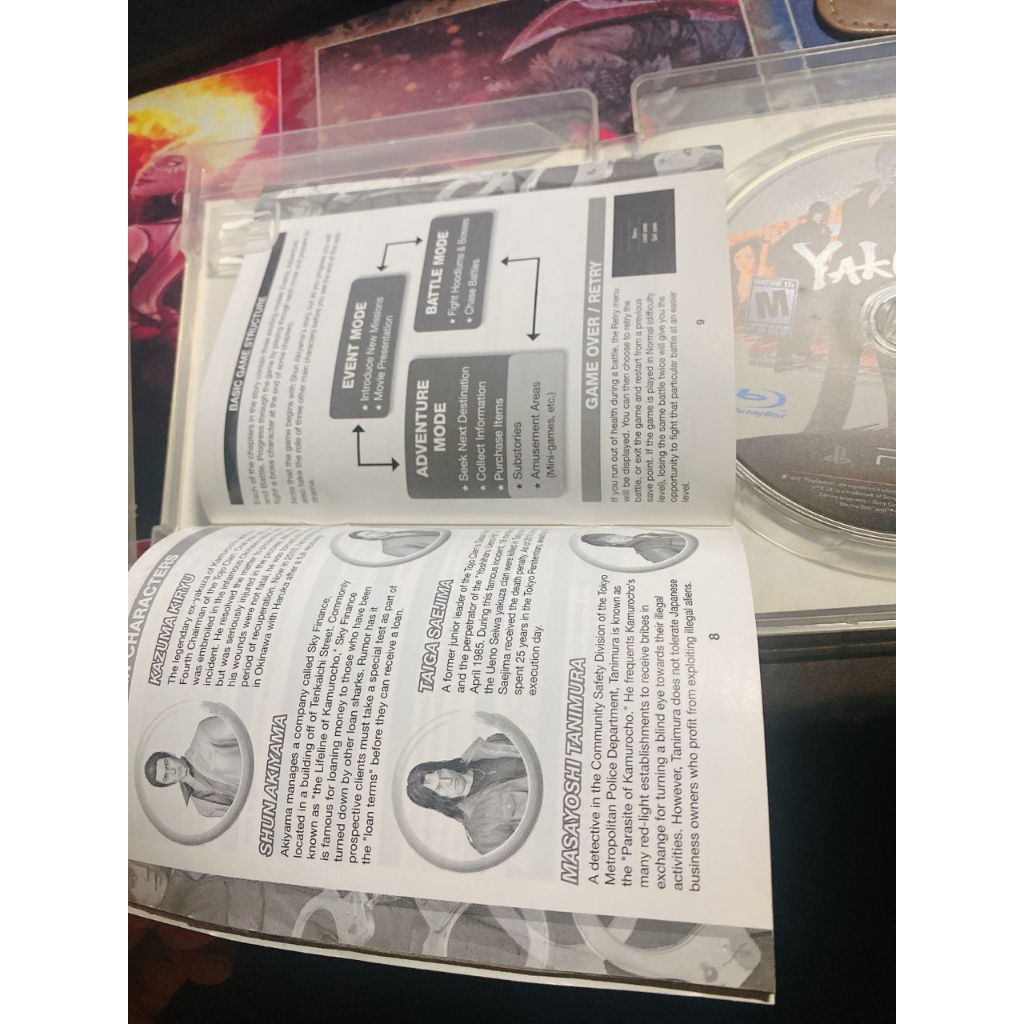 Yakuza 4 đĩa game PS3