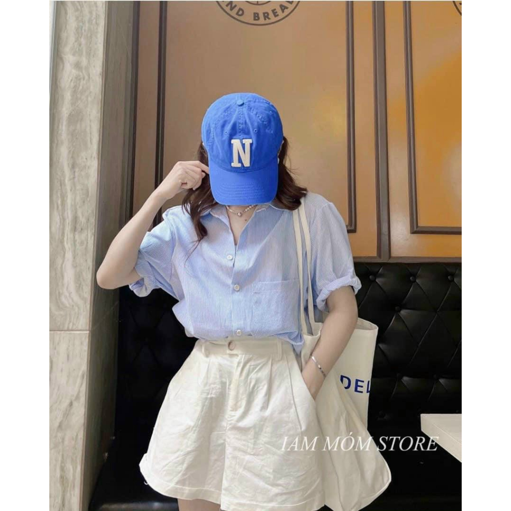 Set bộ đồ nữ 3 món áo ba lỗ croptop mix quần đùi cá tính kèm áo sơ mi tay ngắn siêu xinh dành cho các nàng, đi chơi