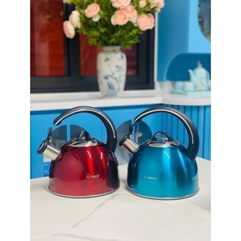 Ấm inox đun bếp từ Arber dung tích 3l hàng chính hãng