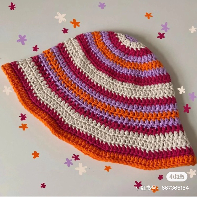 NÓN LEN HANDMADE TAI BÈO SẮC MÀU DỄ THƯƠNG