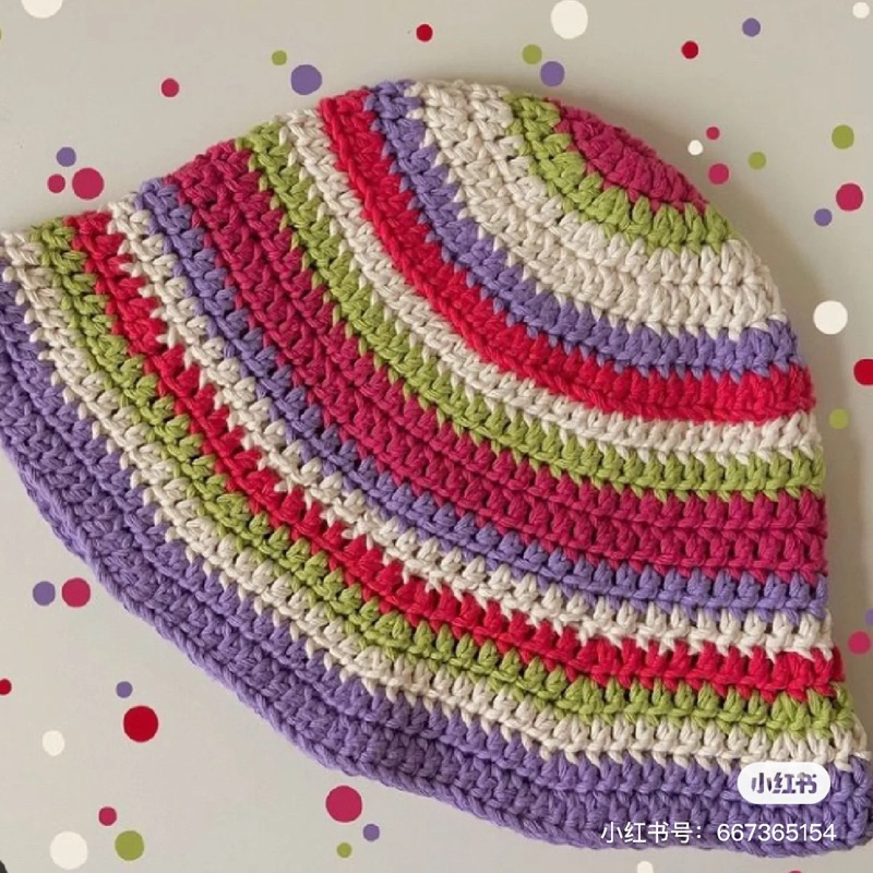NÓN LEN HANDMADE TAI BÈO SẮC MÀU DỄ THƯƠNG