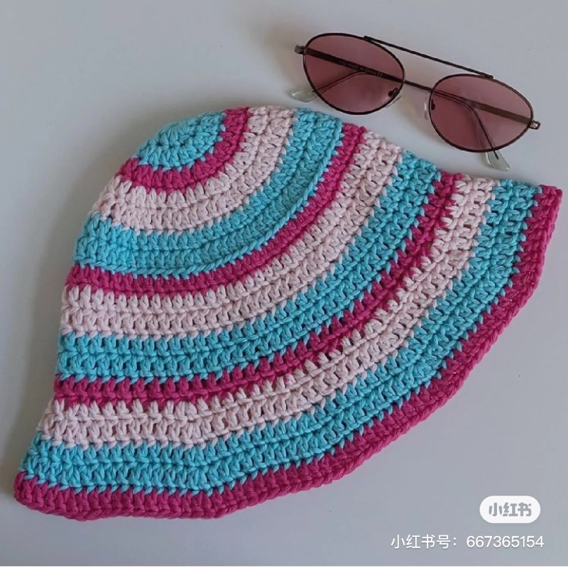 NÓN LEN HANDMADE TAI BÈO SẮC MÀU DỄ THƯƠNG