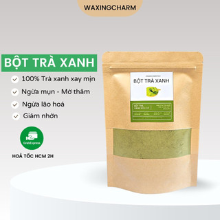 Bột trà xanh đắp mặt nguyên chất sấy lạnh hữu cơ 100% Organic