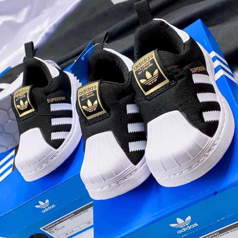 Giày superstar 360 mũi sò cho bé ADIDAS chính hãng S82711