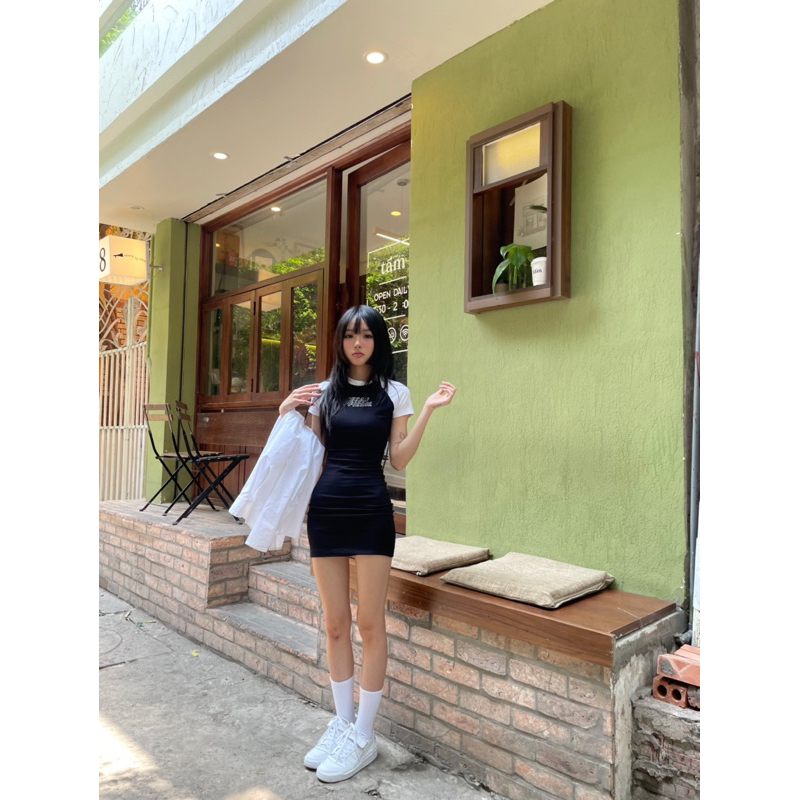 Đầm Cotton ôm body Yori