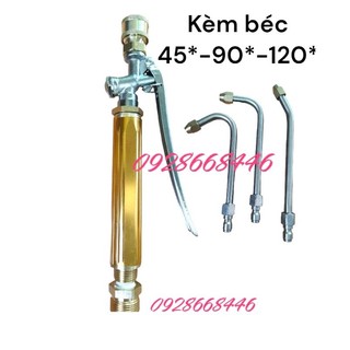 Bộ béc xịt rửa xe và vệ sinh máy lạnh cao cấp .