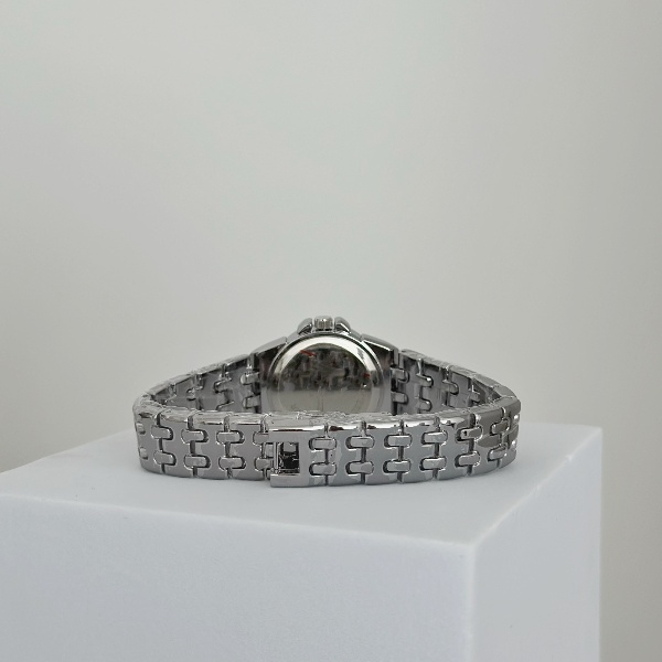 Đồng hồ nam nữ dây kim loại TB129 mặt trắng chống nước bảo hành