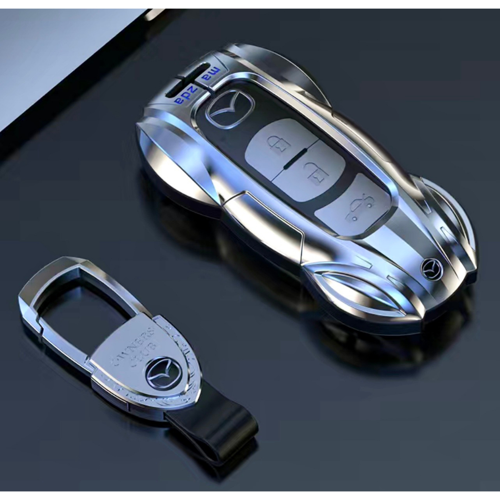 Vỏ Ốp ck hình Siêu Xe Ô TÔ Mazda 2,3,6, CX5, CX8..... Loại 2 và 3 nút bấm