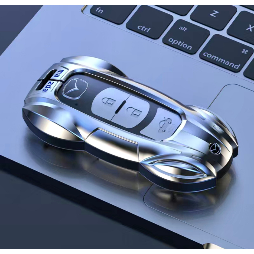 Vỏ Ốp ck hình Siêu Xe Ô TÔ Mazda 2,3,6, CX5, CX8..... Loại 2 và 3 nút bấm