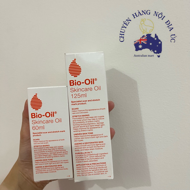 Dầu Chăm Sóc Da Bio-Oil Skincare Oil Giúp Mờ Sẹo, Giảm Rạn Da, Làm Đều Màu Da