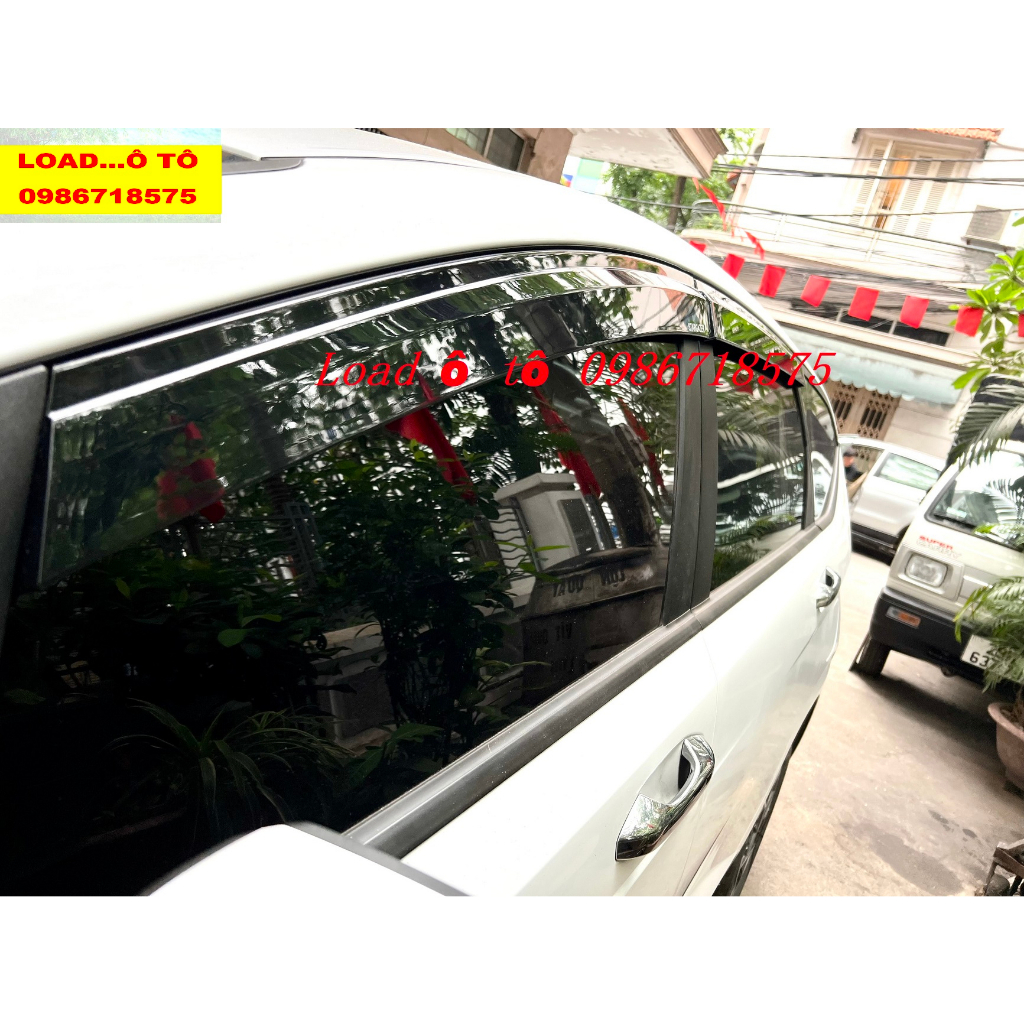 Vè Che Mưa Đen Huyndai Stargazer 2023 Hàng Lên Xe Đẹp Miễn Chê, Bộ 4 Thanh Vè Có Sẵn Keo Dán 3M