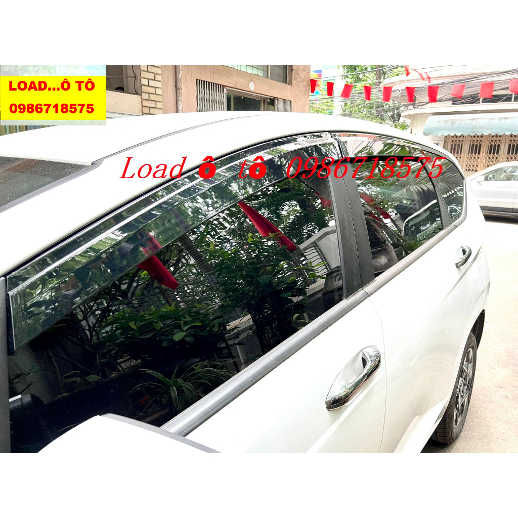 Vè Che Mưa Đen Huyndai Stargazer 2023 Hàng Lên Xe Đẹp Miễn Chê, Bộ 4 Thanh Vè Có Sẵn Keo Dán 3M