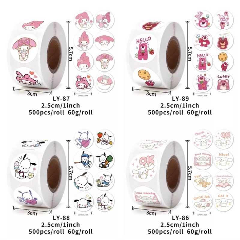 500 Tem hình sanrio gấu dâu lotso dễ thương