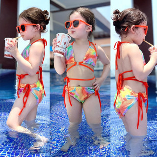 Đồ bơi cho bé gái đi biển |bikini cho bé diện hè