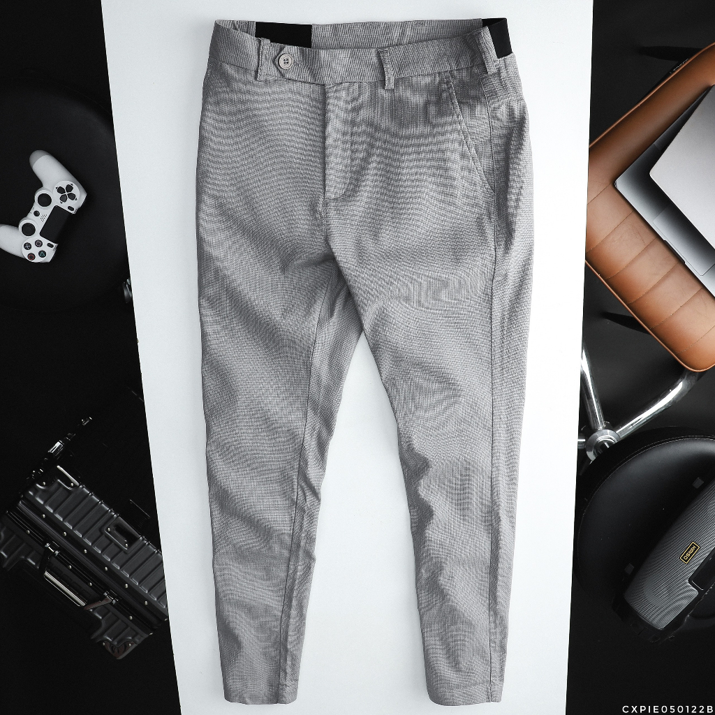 Quần dài đũi PI.E cao cấp, quần dài nam chất linen thoáng mát chuẩn form thời trang, sang trọng, thanh lịch - Takeplace