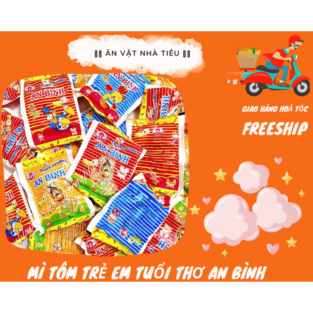 Mì tôm ăn liền trẻ em An Bình