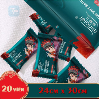 COMBO 2 GÓI KHĂN NÉN THƯƠNG HIỆU MINAIER [24*30cm] - Khăn Giấy Nén Chính Hãng Chất Lượng Cao
