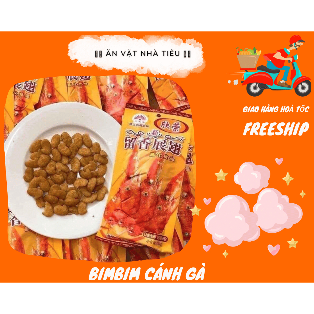Snack bimbim cánh gà