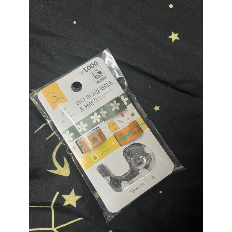 Băng dính Washi tape Daiso Hàn Quốc