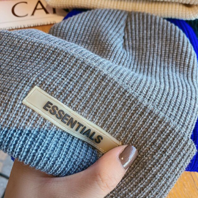 NÓN LEN ESSENTIALS  NHIỀU MÀU PHONG CÁCH HÀN QUỐC CÓ SẴN GIRLYSTORE