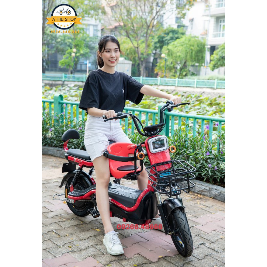 THANH LÝ - Xe đạp điện TẶNG FULL PHỤ KIÊN- XE ĐIỆN NEWBEER 2023
