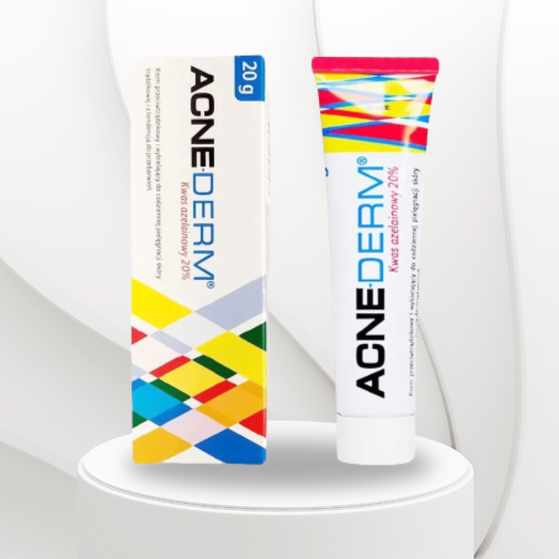 Kem giảm mụn Acnederm Azelaic Aicd 20% 20g làm trắng sáng da, giảm mụn
