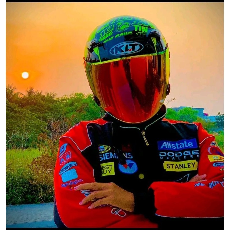 Áo Khoác Bud Raing, Áo 3 Lớp Trằn Bông, Logo Thiêu.