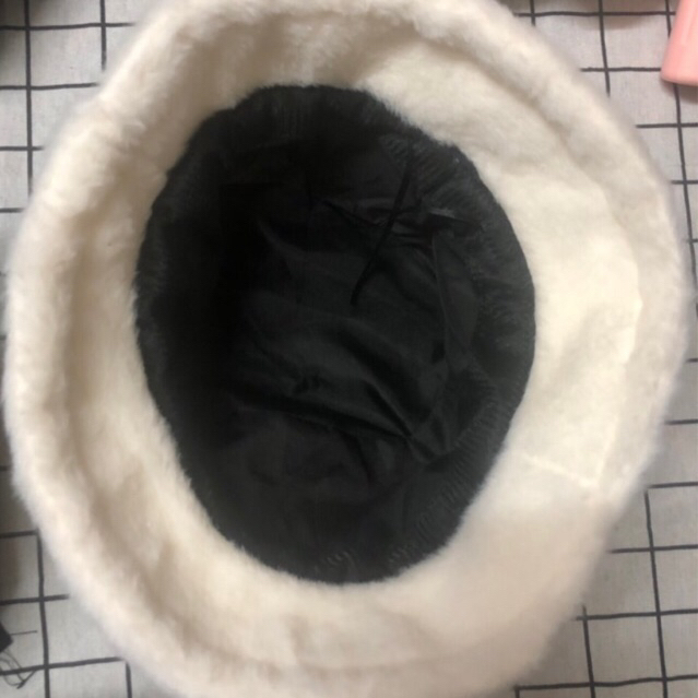 Mũ Bucket Lông Thú Nhân Tạo Ấm Áp Thời Trang Mùa Đông Girlystore Có Sẵn