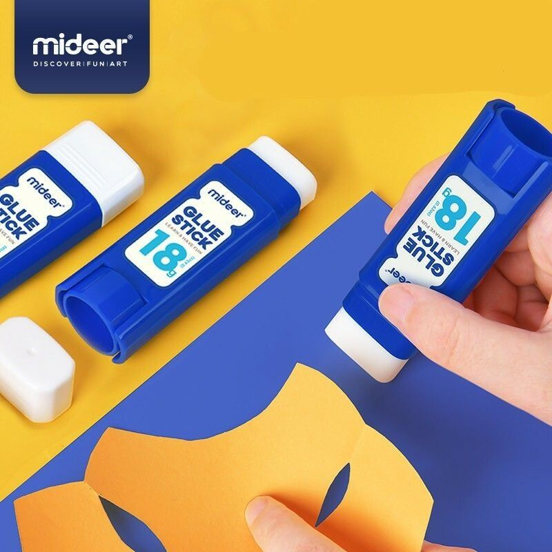 Keo Dán Giấy Mideer Glue Stick, Đồ Dùng Học Tập Cho Bé Từ 2 Tuổi - CleverKids