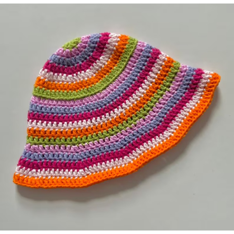 NÓN LEN HANDMADE TAI BÈO SẮC MÀU DỄ THƯƠNG