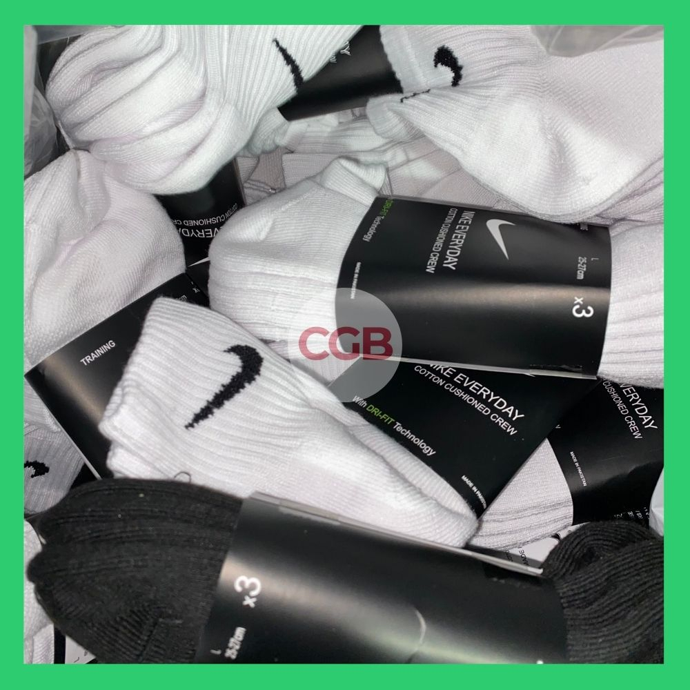 Vớ/Tất 𝐍𝐈𝐊𝐄 Thể Thao Công Nghệ Dri-Fit Drifit - Thấm hút mồ hôi cực tốt