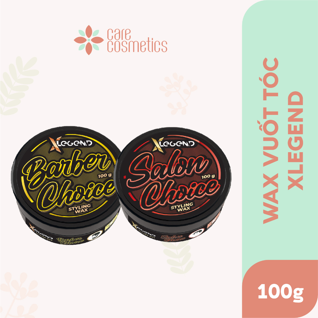 Wax vuốt tóc Xlegend 100g định hình dáng tóc chuẩn thời thượng