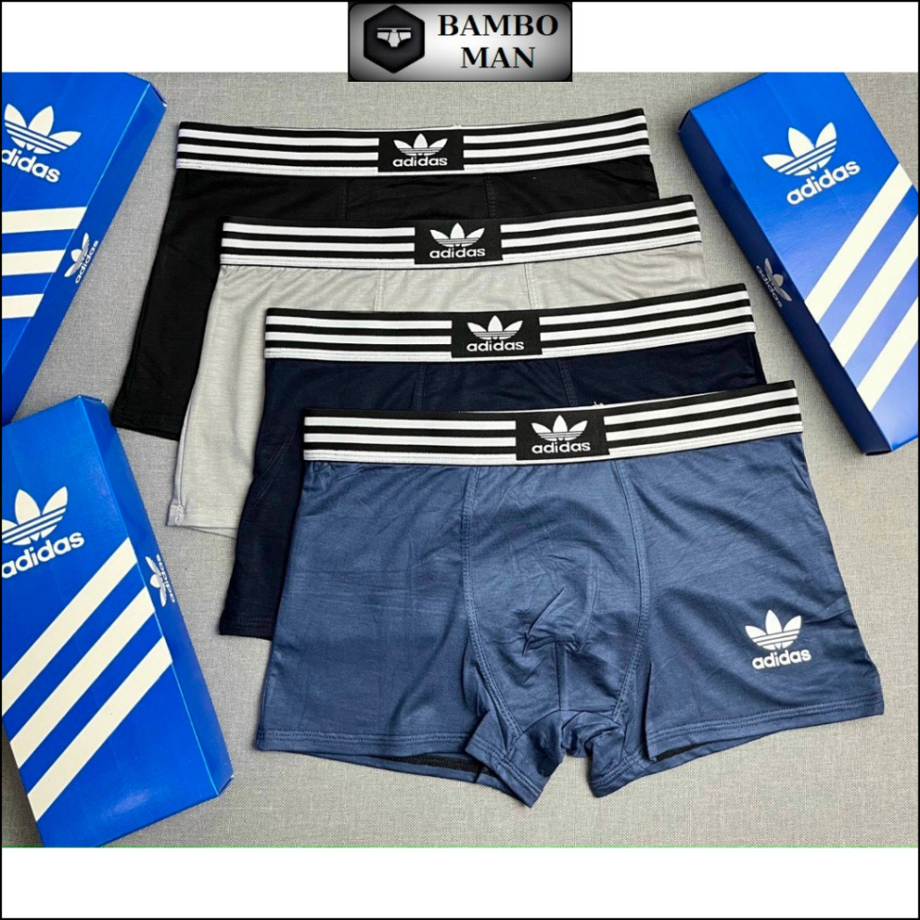 Quần Lót Nam Thun Mềm Cao Cấp, Boxer Quần Sịp Nam Hàng Hiệu / ADS 99