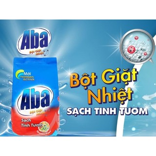 Bột giặt nhiệt Aba sạch tinh tươm 380g