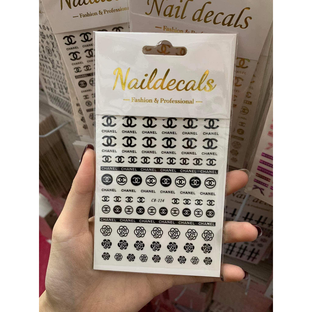 Sticker Trang trí móng tay chuyên dụng phổ biến nhất