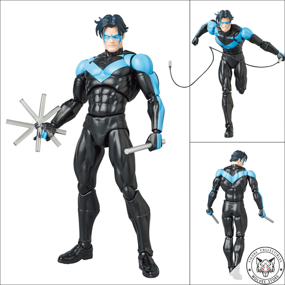 Mô hình chính hãng Mafex 175: Mafex Nightwing (Hush ver.)