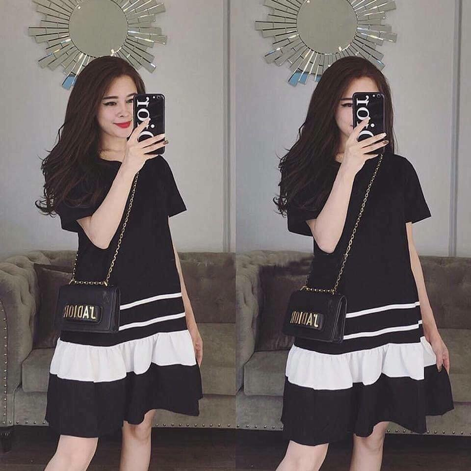 Đầm bigsize. Đầm suông. Mã BG01. Inbox để được shop tư vấn size
