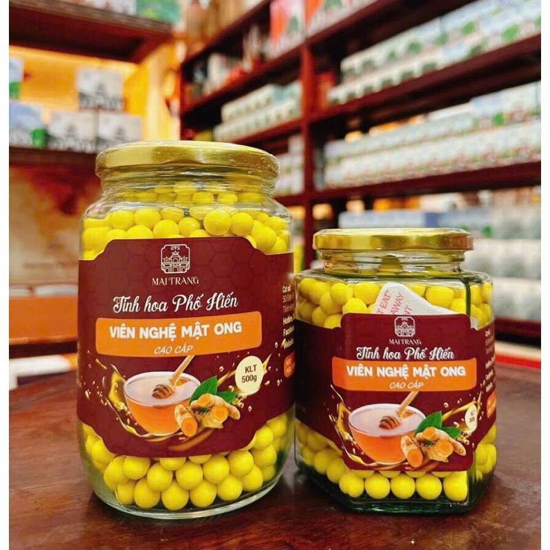 Viên Tinh Nghệ Mật Ong Rừng Cao Cấp (300g)