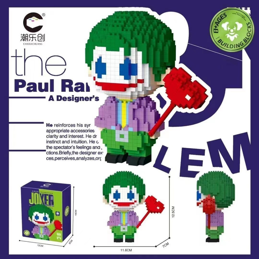 Đồ Chơi Lắp Ráp Lego Joker Mô Hình Mini