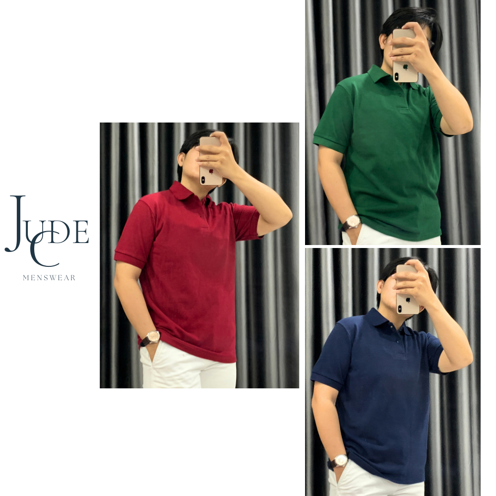 Áo Polo Unisex Basic  vải cá sấu chất cotton chất lượng, dễ phối đồ polo nam