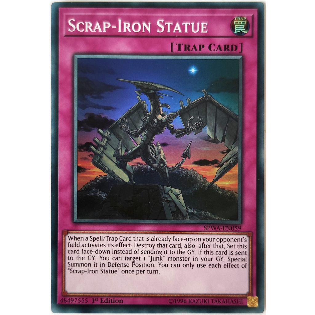 [Thẻ Yugioh] Scrap-Iron Statue |EN| Super Rare
