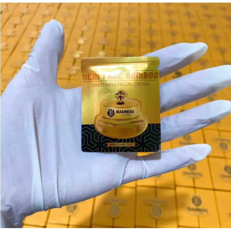 ⭐Dạng gói⭐ Combo kem face lụa và serum b5, bamboo mini