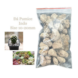 Đá Bọt Pumice - Nham Thạch Trắng, Size 10-20mm Dùng Trồng Cây Cảnh , Hoa Kiểng,Tái Sử Dụng Nhiều Lần