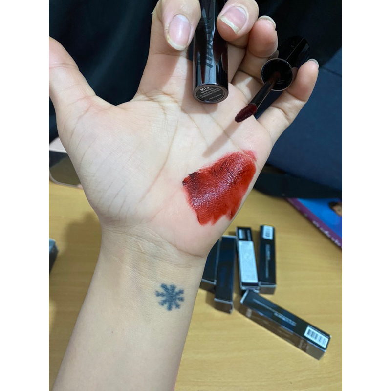 Son Kem Merzy Noir In The Mellow Tint M13 màu đỏ trầm