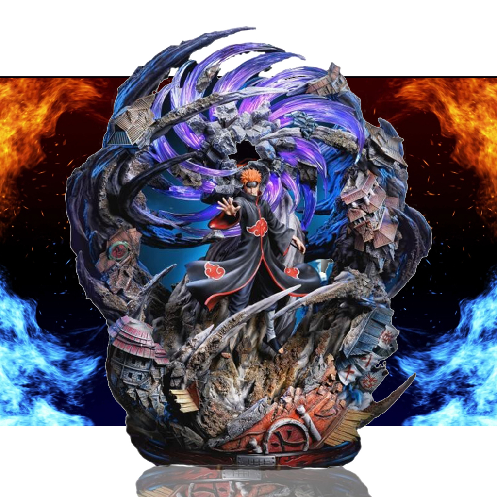 Mô hình Naruto Payne, Uchiha Sasuke, Uchiha Madara, Hatake Kakashi, Senju(Surprise gift) Mô hình nhân vật anime Figur