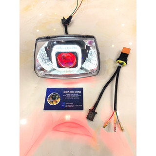 Bộ Choá Dream Độ Sẵn Bi Led MA Racing M1.5 Siêu Sáng Bh 12 Tháng