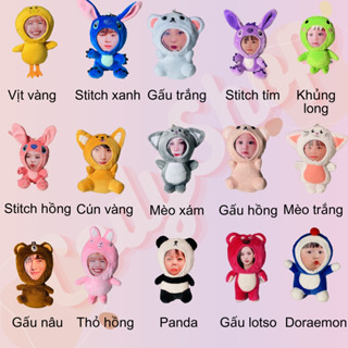 Gấu bông, móc khóa in ảnh theo yêu cầu siêu dễ thương - Combo gấu bông và hộp quà kèm thiệp Codyshop