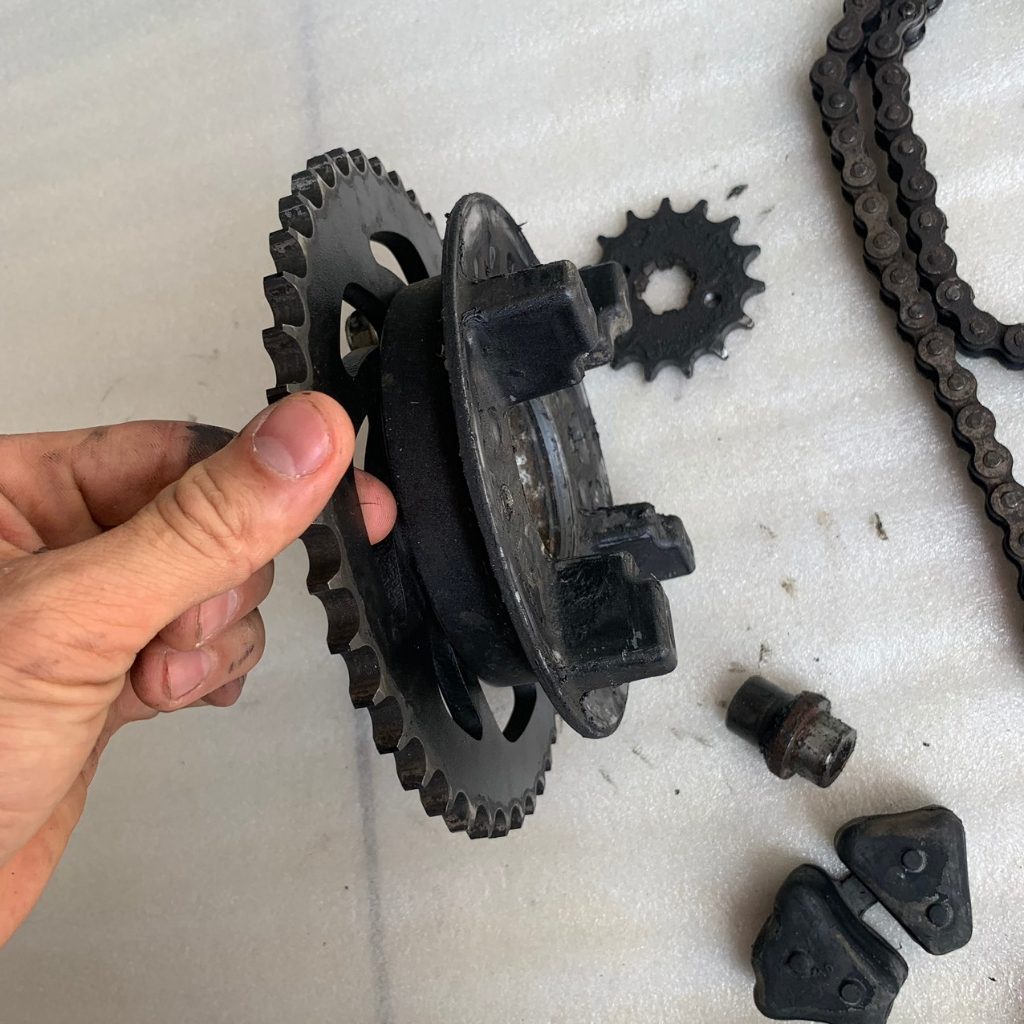 Combo dùm sau + nhông xích honda winner x v2 2021 ,